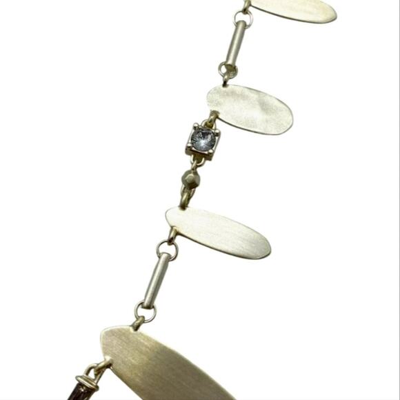 Kendra Scott Airella Adjustable‎ Choker Necklace in Gold New - Picture 6 of 9